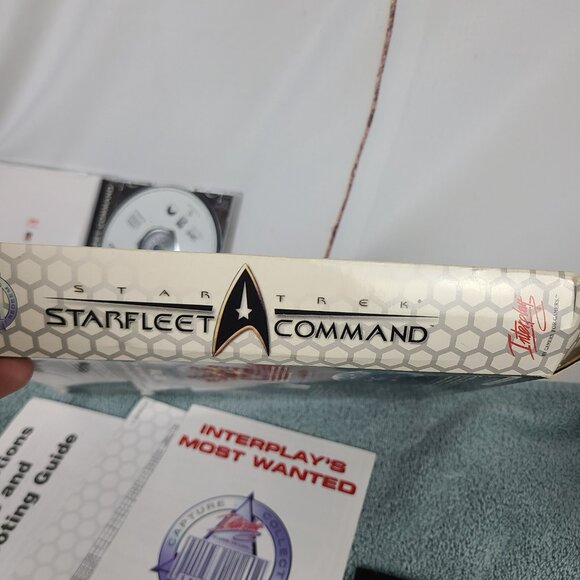 Star Trek Starfleet Command Big Box PC Video Game Complete w/ CD, Manuals, Guide - Picture 8 of 10